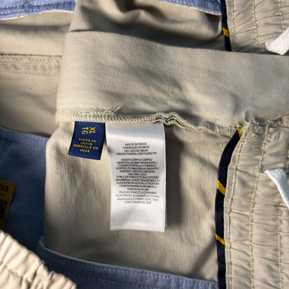Polo Ralph Lauren Stretch Classic-Fit Chino 6" Inseam Shorts Khaki Tan waist XL - Picture 9 of 10